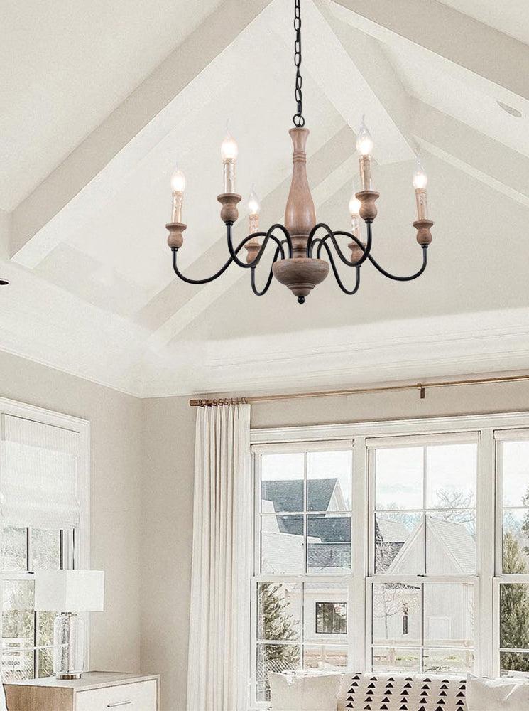 Aurora Chandelier Farmhouse Rustic - Lamp Outdoor