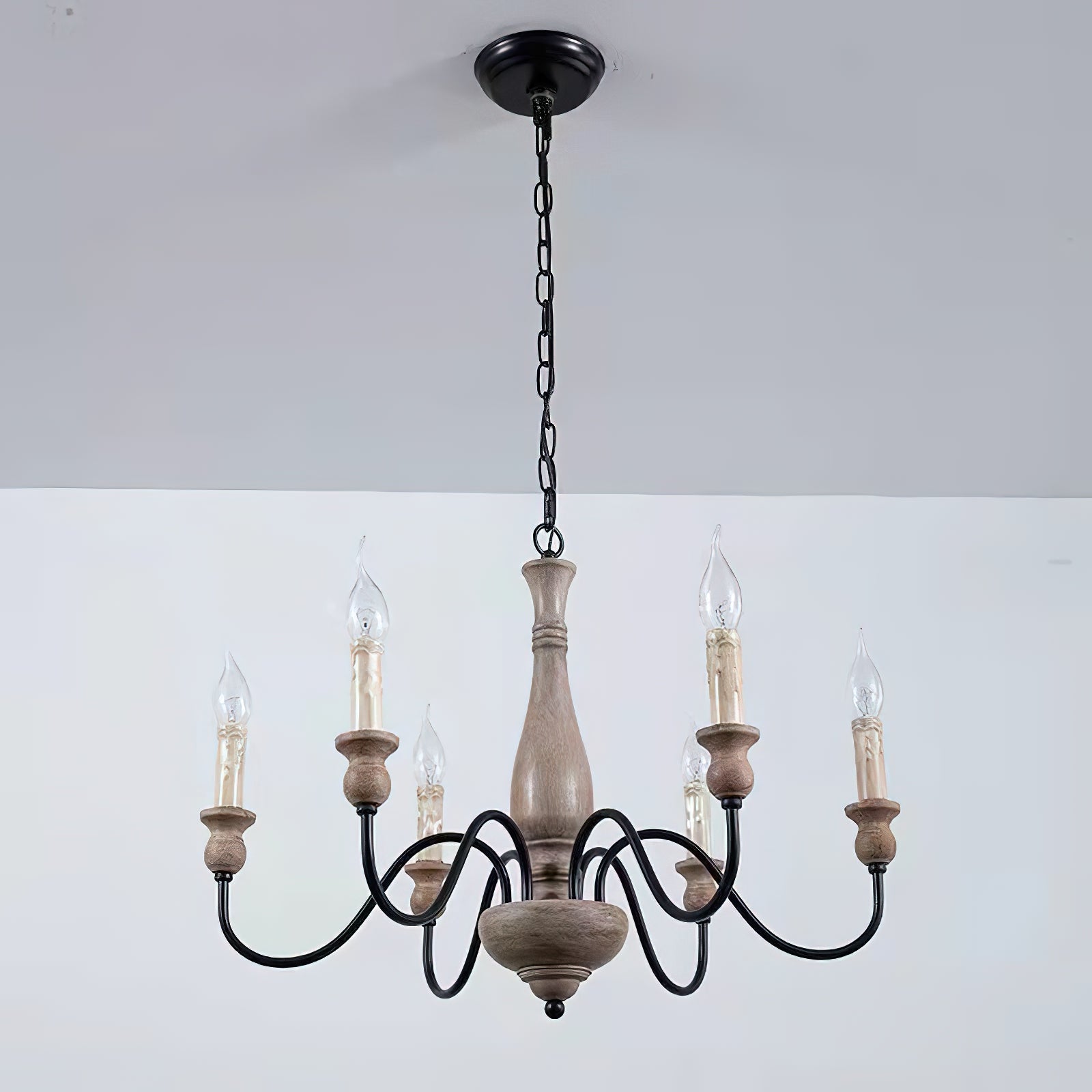 Aurora Chandelier Farmhouse Rustic - Lamp Outdoor