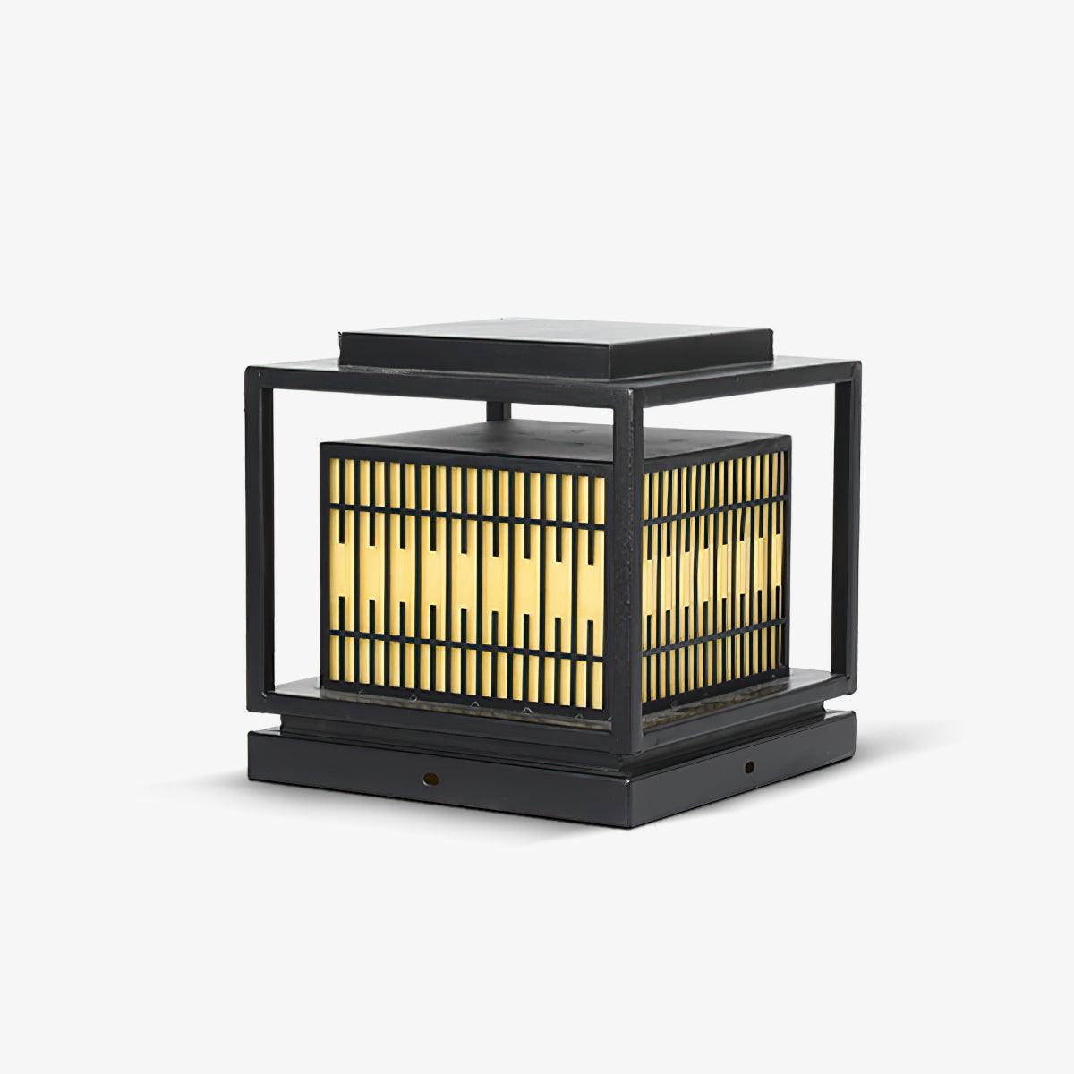 Window Grille Outdoor Post Light - Lamp Outdoor