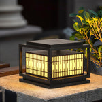 Window Grille Outdoor Post Light - Lamp Outdoor