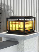 Window Grille Outdoor Post Light - Lamp Outdoor
