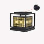 Window Grille Outdoor Post Light - Lamp Outdoor