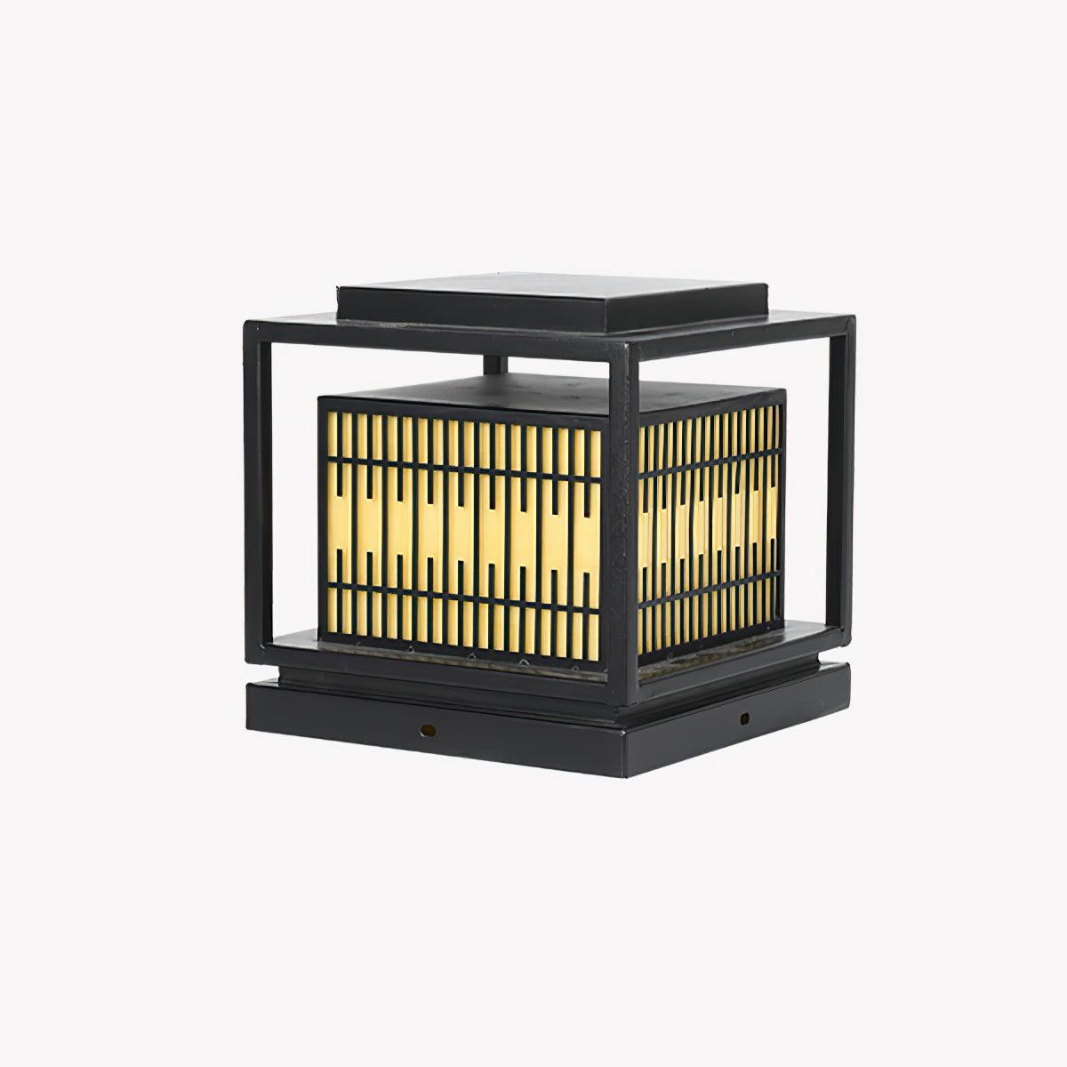 Window Grille Outdoor Post Light - Lamp Outdoor