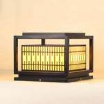 Window Grille Outdoor Post Light - Lamp Outdoor