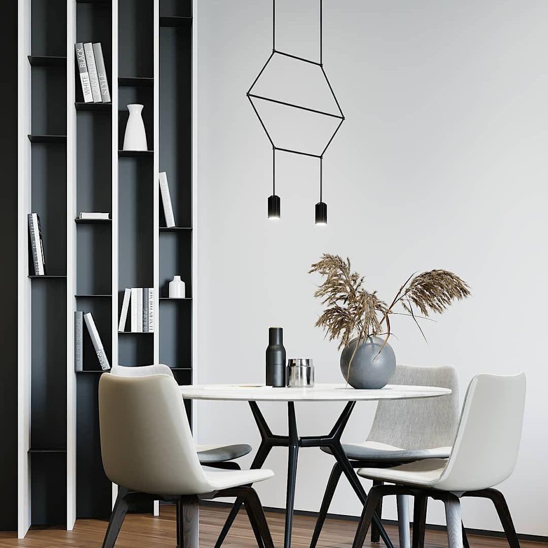 Line Art Pendant Light - Lamp Outdoor