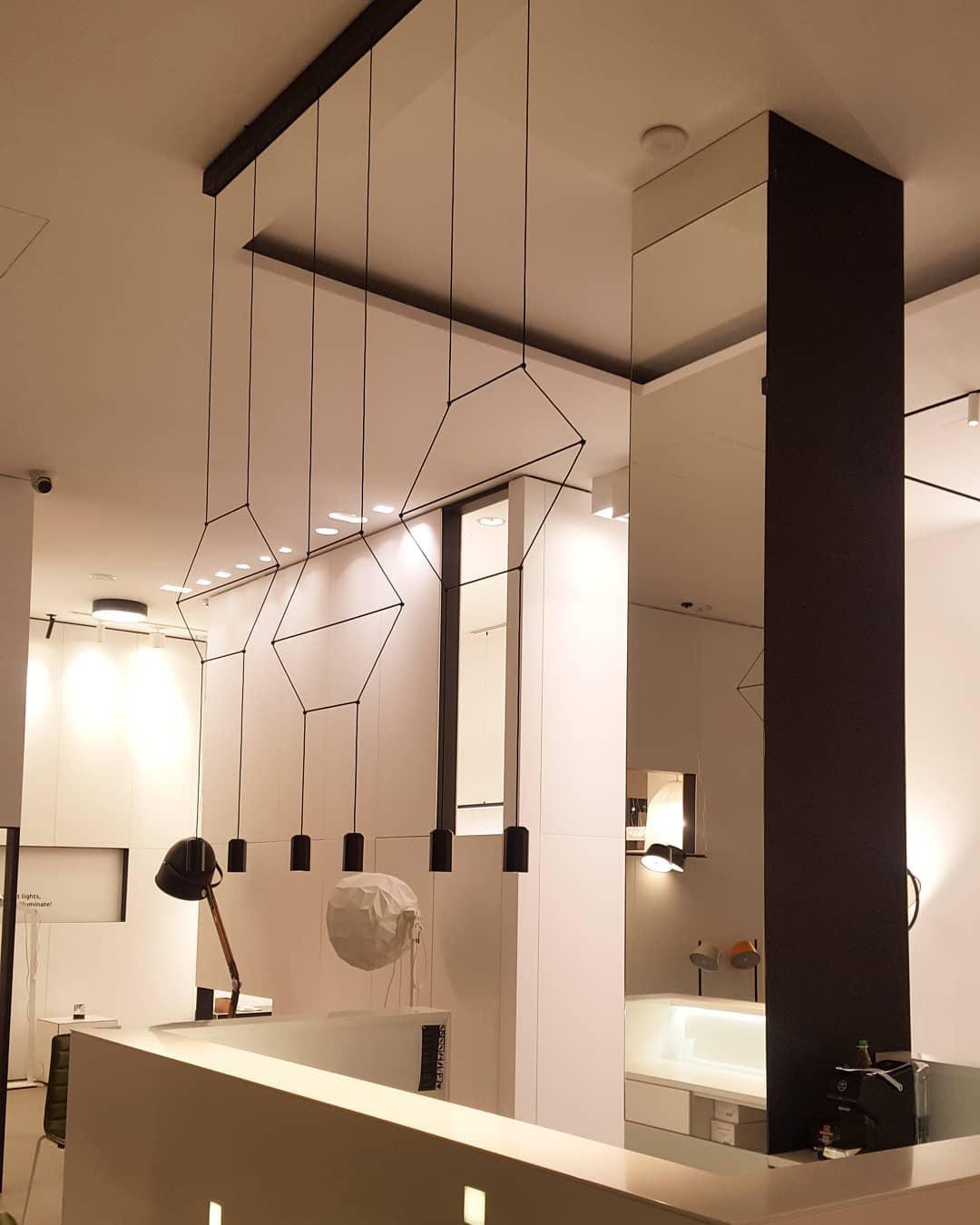 Line Art Pendant Light - Lamp Outdoor