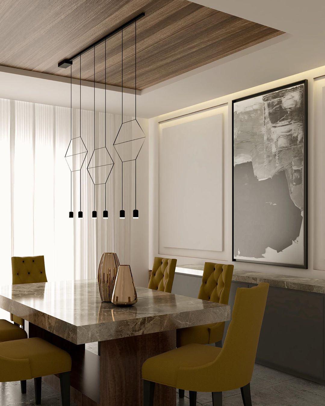 Line Art Pendant Light - Lamp Outdoor