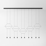 Line Art Pendant Light - Lamp Outdoor