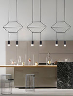 Line Art Pendant Light - Lamp Outdoor