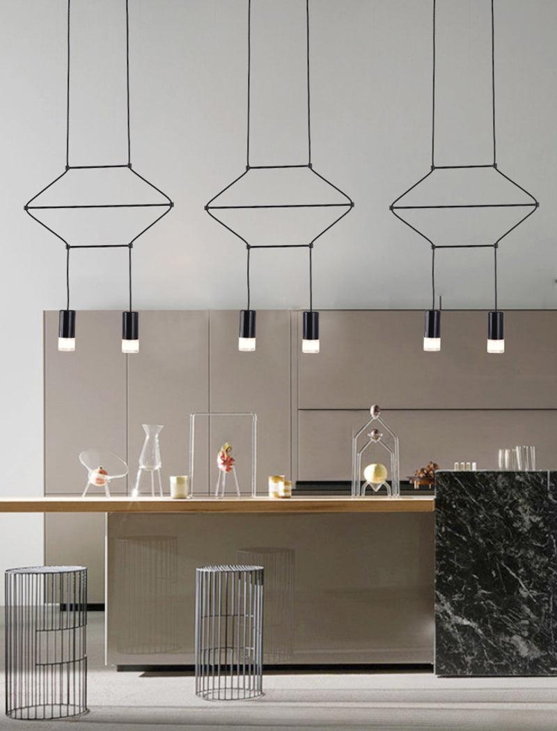 Line Art Pendant Light - Lamp Outdoor