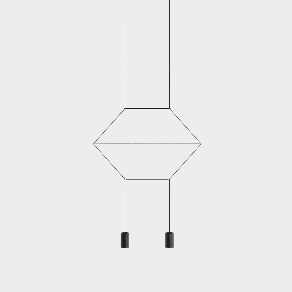 Line Art Pendant Light - Lamp Outdoor