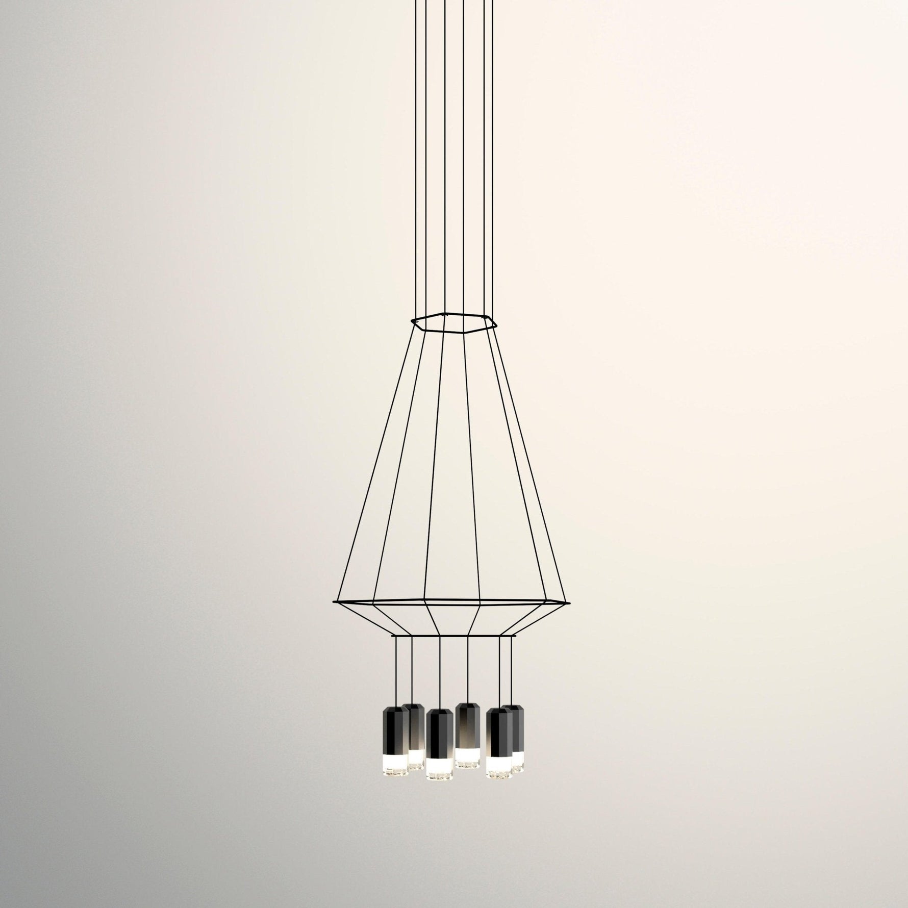 Geometric Lines Pendant Lamp - Lamp Outdoor