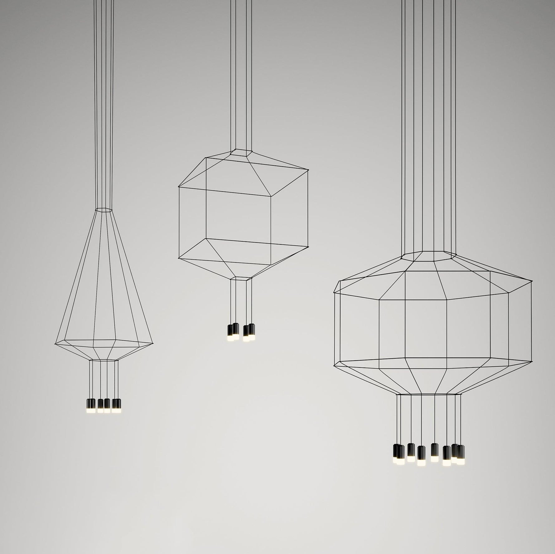 Geometric Lines Pendant Lamp - Lamp Outdoor