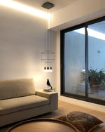 Geometric Lines Pendant Lamp - Lamp Outdoor