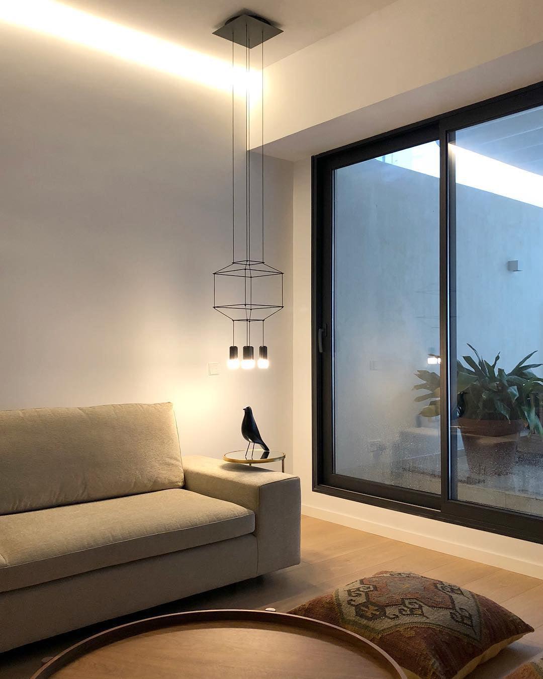 Geometric Lines Pendant Lamp - Lamp Outdoor