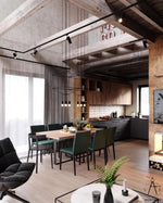 Geometric Lines Pendant Lamp - Lamp Outdoor