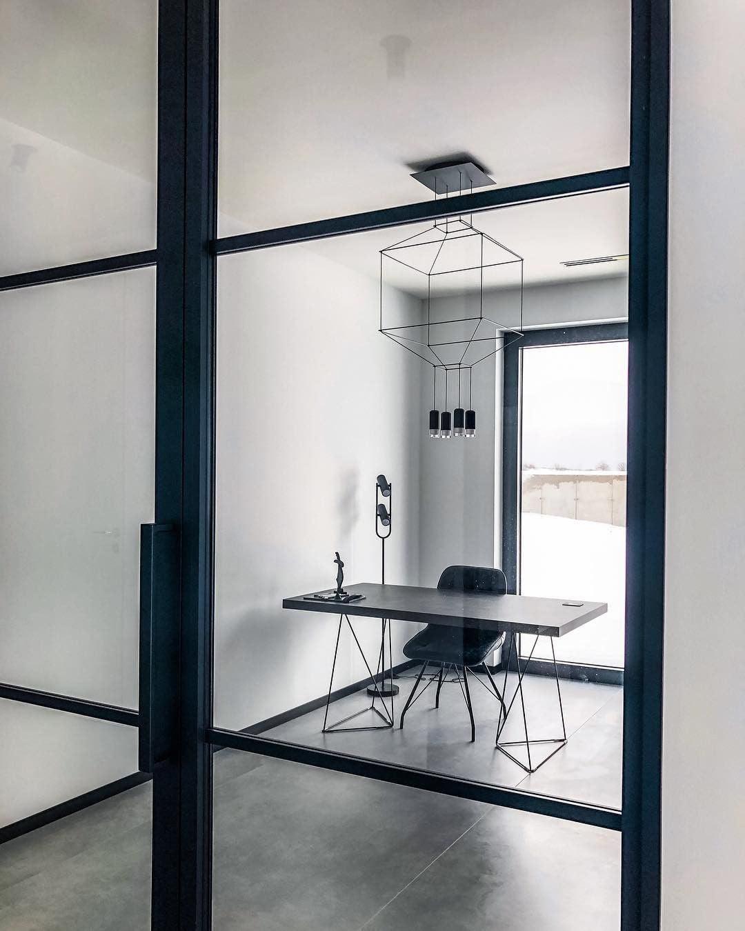 Geometric Lines Pendant Lamp - Lamp Outdoor