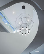 Geometric Lines Pendant Lamp - Lamp Outdoor