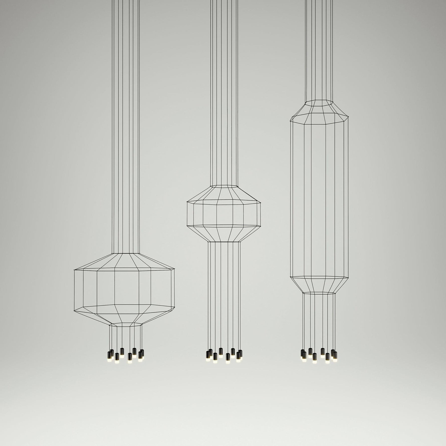 Geometric Lines Pendant Lamp - Lamp Outdoor