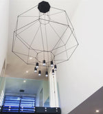 Geometric Lines Pendant Lamp - Lamp Outdoor