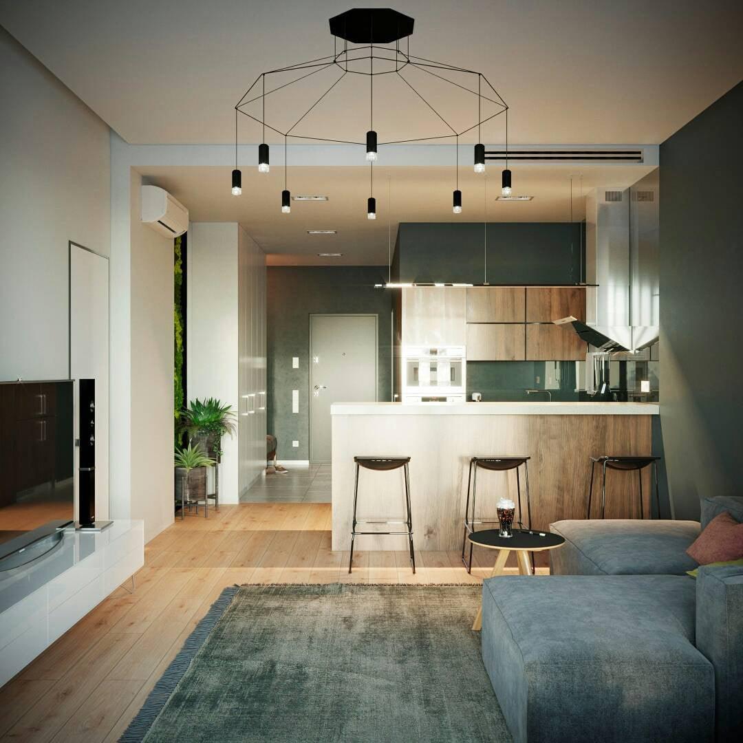Geometric Lines Pendant Lamp - Lamp Outdoor