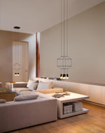 Geometric Lines Pendant Lamp - Lamp Outdoor
