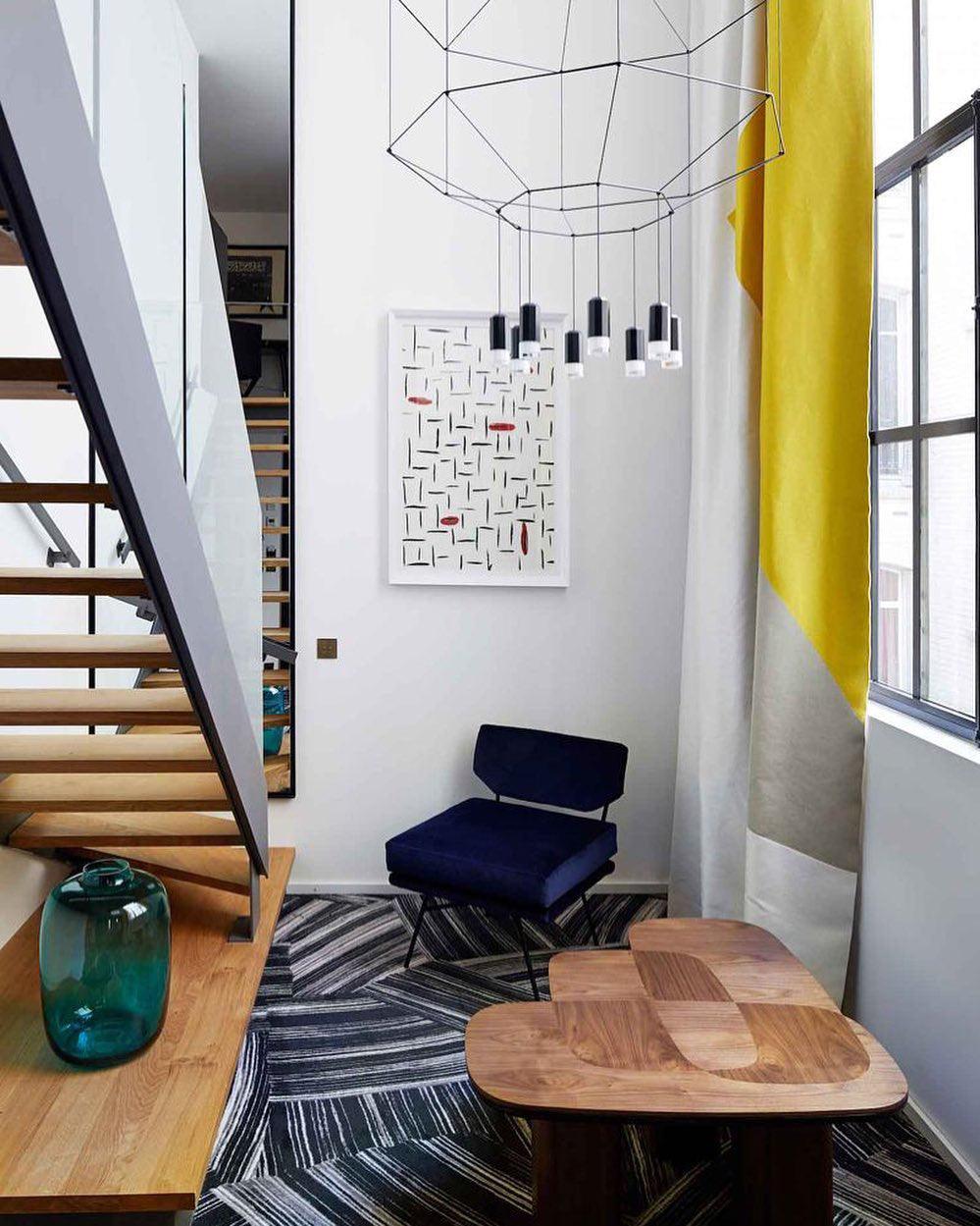 Geometric Lines Pendant Lamp - Lamp Outdoor