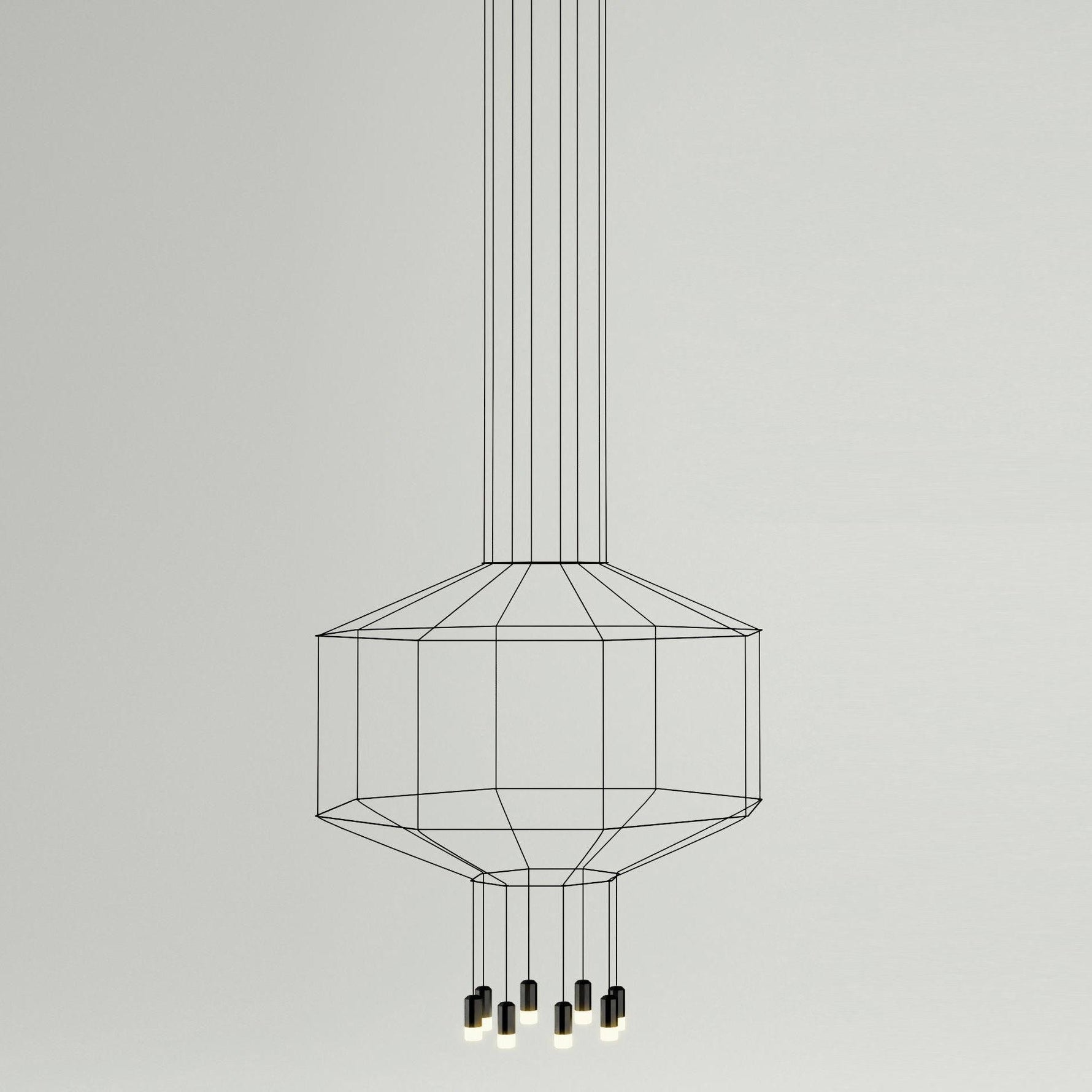 Geometric Lines Pendant Lamp - Lamp Outdoor