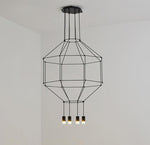 Geometric Lines Pendant Lamp - Lamp Outdoor