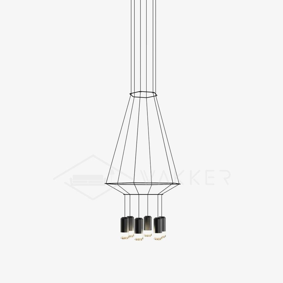 Geometric Lines Pendant Lamp - Lamp Outdoor