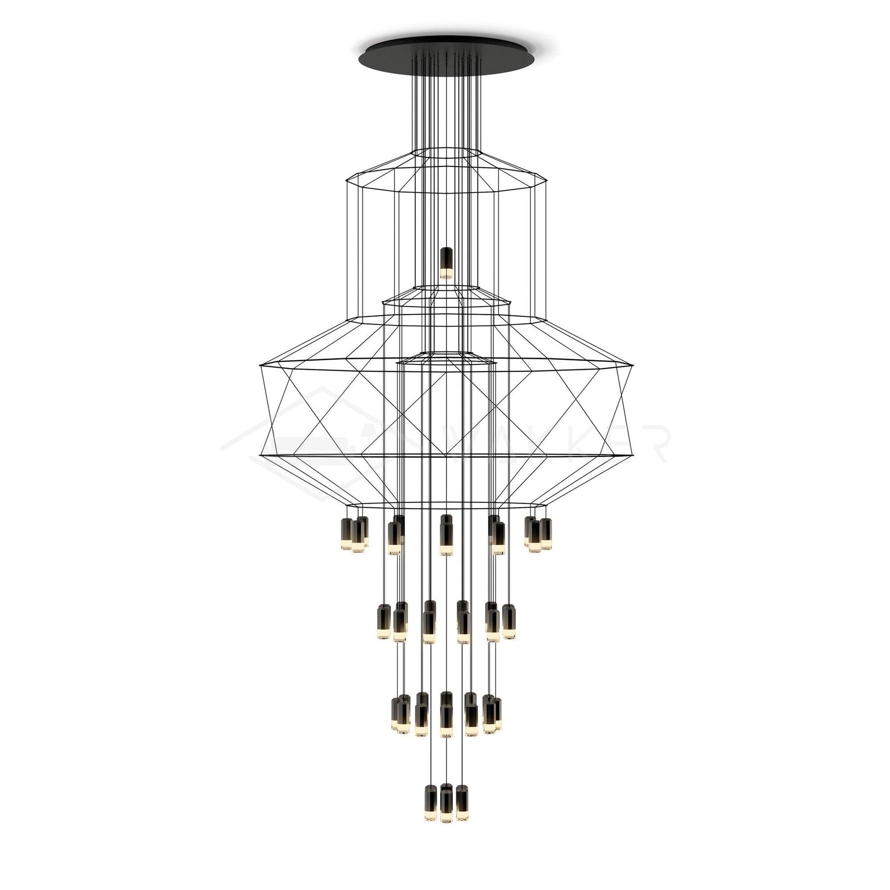Lines Chandelier - Lamp Outdoor