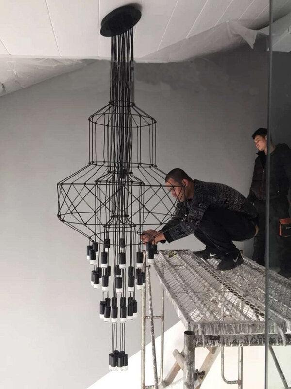 Lines Chandelier - Lamp Outdoor