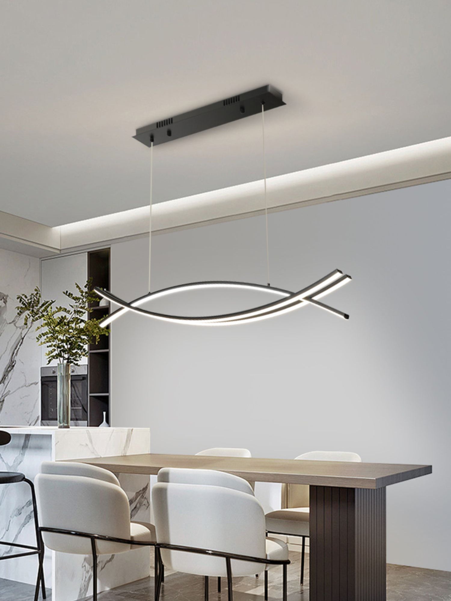 Wishbone LED Chandelier - Lamp Outdoor