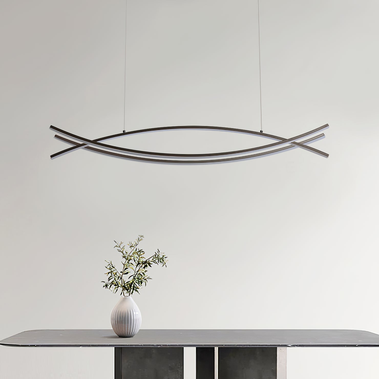 Wishbone LED Chandelier - Lamp Outdoor