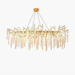Solara Chandelier Wisteria Flower Crystal - Letslighting