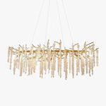 Solara Chandelier Wisteria Flower Crystal - Letslighting