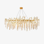 Solara Chandelier Wisteria Flower Crystal - Letslighting