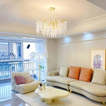 Solara Chandelier Wisteria Flower Crystal - Letslighting