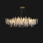 Solara Chandelier Wisteria Flower Crystal - Letslighting
