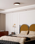 Wood Grain Round Ceiling Lamp - Lamp Outdoor