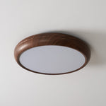 Wood Grain Round Ceiling Lamp - Lamp Outdoor