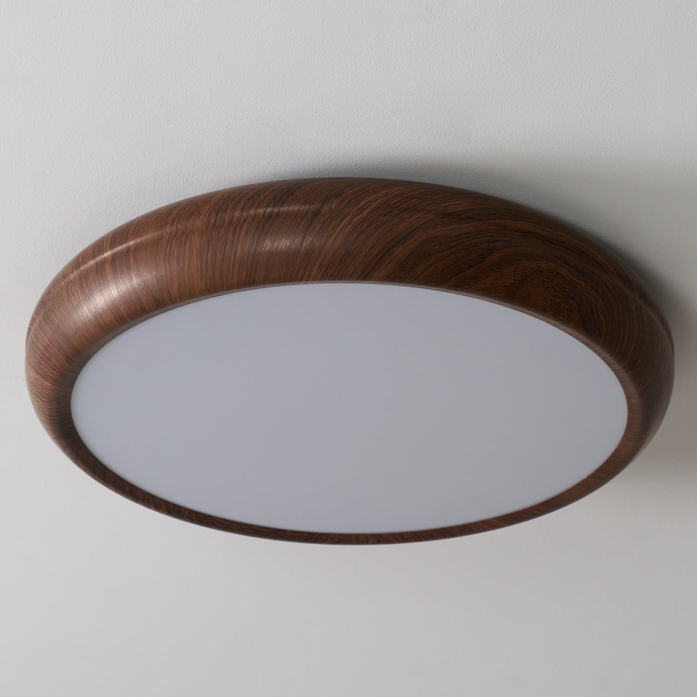 Wood Grain Round Ceiling Lamp - Lamp Outdoor