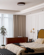 Wood Grain Round Ceiling Lamp - Lamp Outdoor
