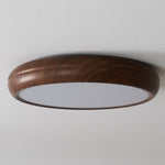 Wood Grain Round Ceiling Lamp - Lamp Outdoor