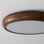 Wood Grain Round Ceiling Lamp - Lamp Outdoor
