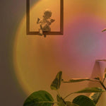 Wood Bird Resin Pendant Light - Lamp Outdoor