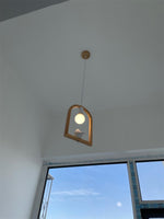Wood Bird Resin Pendant Light - Lamp Outdoor