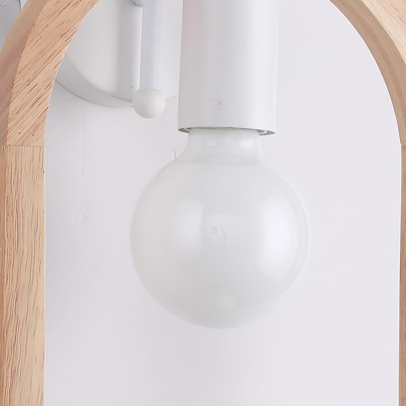 Wood Bird Resin Wall Light - Lamp Outdoor