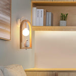 Wood Bird Resin Wall Light - Lamp Outdoor