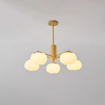 Wooden Cotton Balls Chandelier - Lamp Outdoor